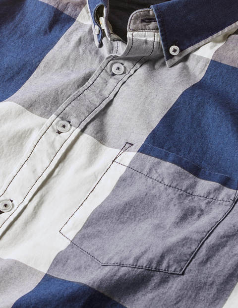 Casual Check Shirt - Indigo Gingham Casual Check Shirt - Indigo Gingham
