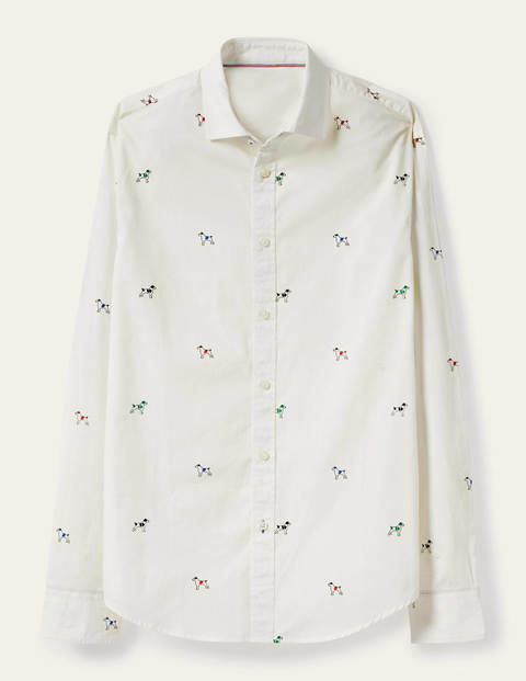 Chemise slim imprimée en popeline - Sprout multi Chemise slim imprimée en popeline - Sprout multi