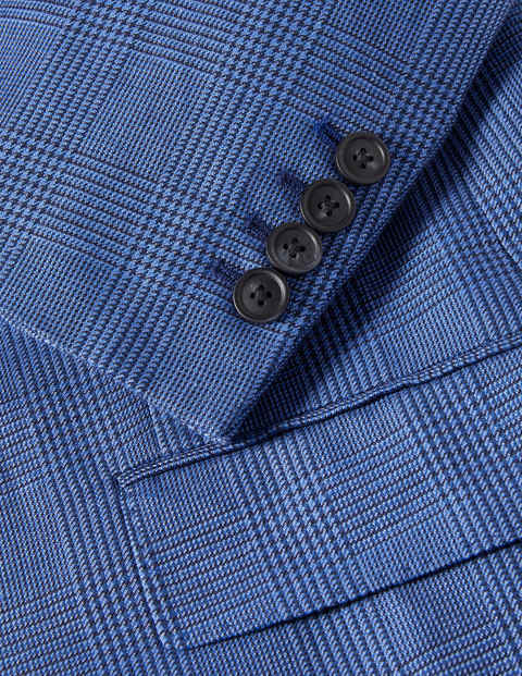 Cavenham Linen Blend Blazer - Blues POW Cavenham Linen Blend Blazer - Blues POW