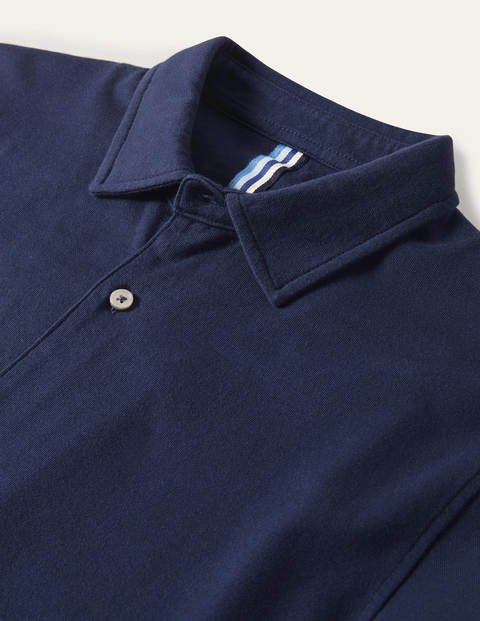 Chemise manches courtes en jersey - Bleu marine clair Chemise manches courtes en jersey - Bleu marine clair