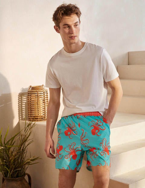 Swimshorts - Tropical Coral Octopus Swimshorts - Tropical Coral Octopus