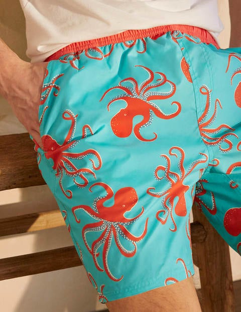 Swimshorts - Tropical Coral Octopus Swimshorts - Tropical Coral Octopus