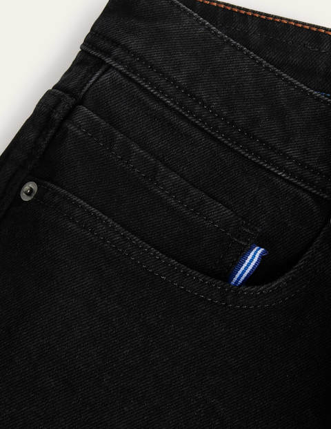 Jeans mit schmalem Bein - Schwarzes Denim Jeans mit schmalem Bein - Schwarzes Denim