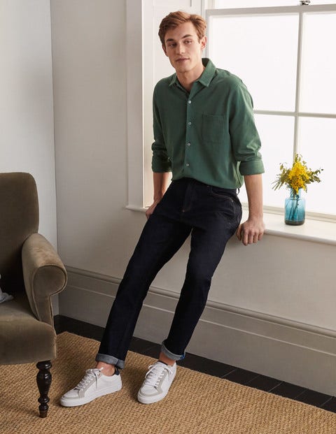 Slim Leg Jeans - Dark Rinse Slim Leg Jeans - Dark Rinse