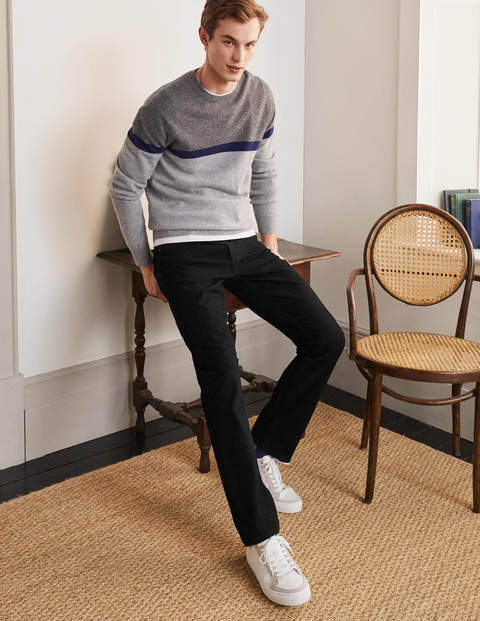Straight Leg Jeans - Black Straight Leg Jeans - Black