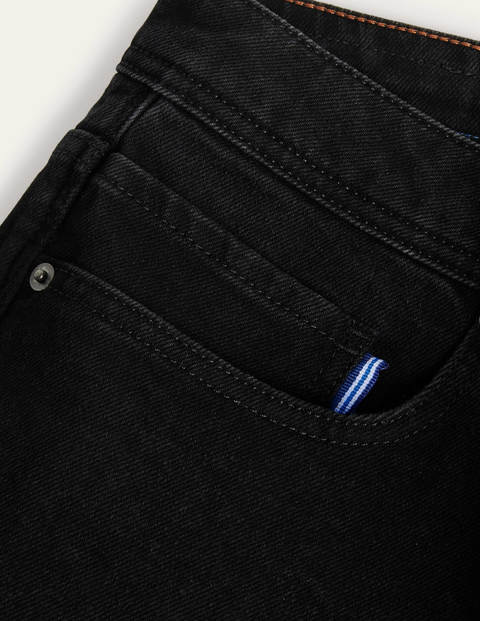 Straight Leg Jeans - Black Straight Leg Jeans - Black