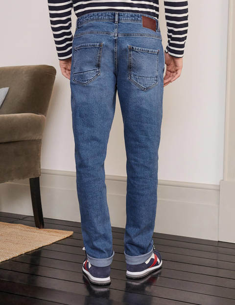 Straight Leg Jeans - Light Rinse Straight Leg Jeans - Light Rinse