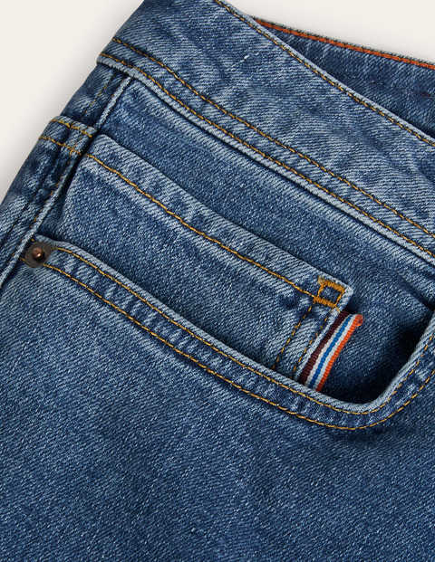 Straight Leg Jeans - Light Rinse Straight Leg Jeans - Light Rinse