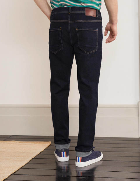 Jeans mit geradem Bein - Denim, dunkle Waschung Jeans mit geradem Bein - Denim, dunkle Waschung