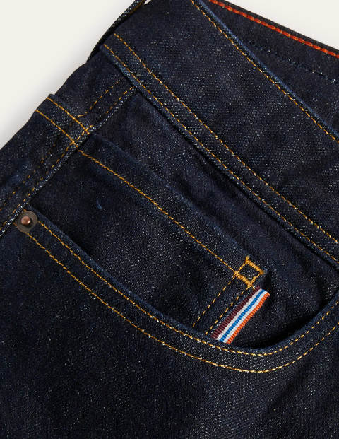 Jeans mit geradem Bein - Denim, dunkle Waschung Jeans mit geradem Bein - Denim, dunkle Waschung