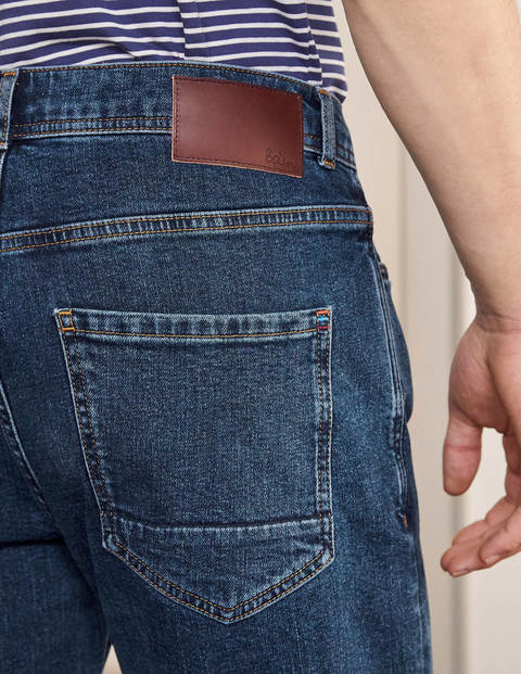 Straight Leg Jeans - Mid Rinse Straight Leg Jeans - Mid Rinse
