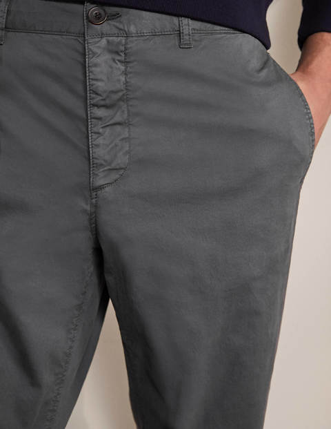 Elasticated Chino Trousers - London Grey Elasticated Chino Trousers - London Grey