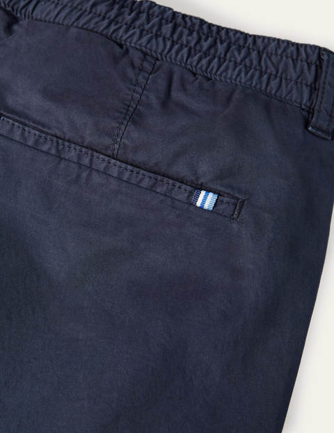 Elasticated Chino Trousers - Navy Elasticated Chino Trousers - Navy