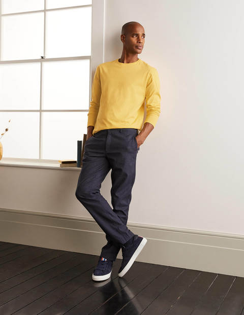 Long Sleeve Washed T-shirt - Sunbleach Yellow Long Sleeve Washed T-shirt - Sunbleach Yellow