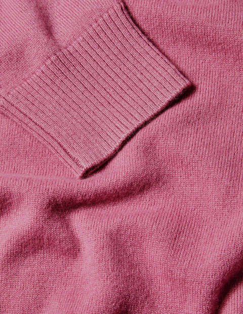 Cashmere Crew Neck - Iris Melange Cashmere Crew Neck - Iris Melange