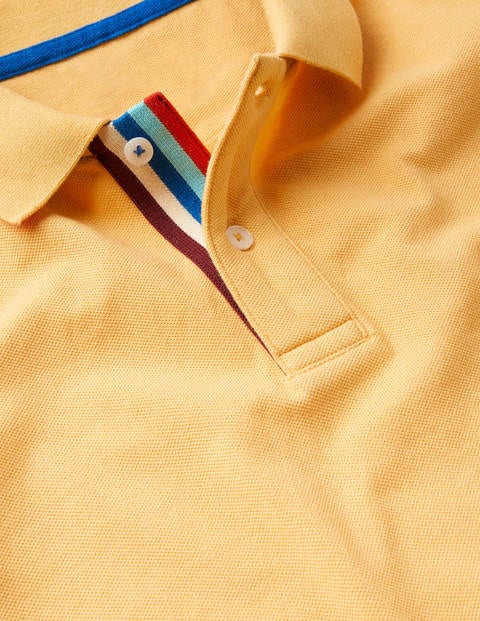 Piqué Polo - Cornsilk Yellow Piqué Polo - Cornsilk Yellow