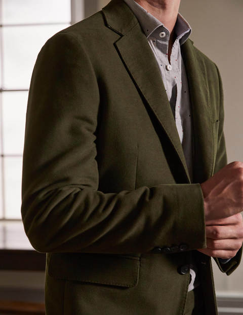 Lothbury Moleskin Blazer - Olive Green Lothbury Moleskin Blazer - Olive Green