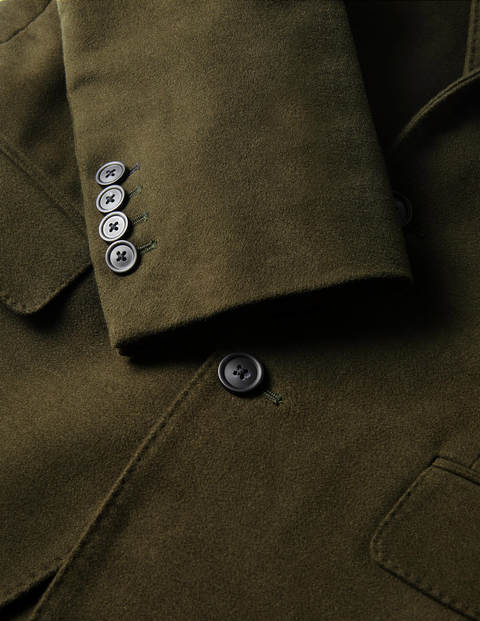 Lothbury Moleskin Blazer - Olive Green Lothbury Moleskin Blazer - Olive Green