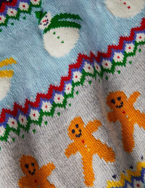 Christmas Crew Neck - Snowman Fairisle Christmas Crew Neck - Snowman Fairisle