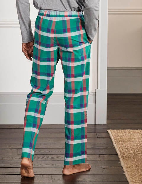Cotton Poplin Pajama Bottoms - Mountain Meadow Check Cotton Poplin Pajama Bottoms - Mountain Meadow Check