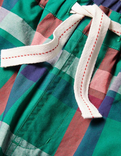 Cotton Poplin Pajama Bottoms - Mountain Meadow Check Cotton Poplin Pajama Bottoms - Mountain Meadow Check