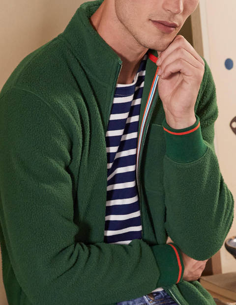 Sherpa Zip-through Jacket - Castleton Sherpa Zip-through Jacket - Castleton