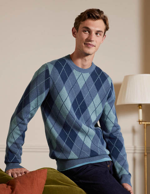 Carlos Pullover - Argyle-Muster Carlos Pullover - Argyle-Muster