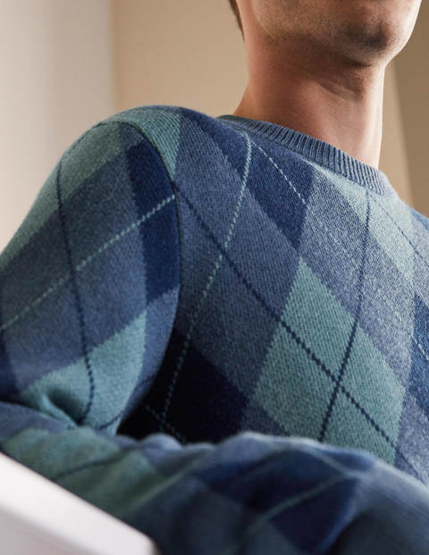 Carlos Pullover - Argyle-Muster Carlos Pullover - Argyle-Muster