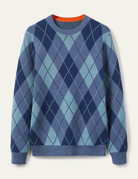 Carlos Pullover - Argyle-Muster Carlos Pullover - Argyle-Muster