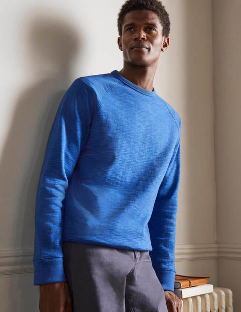 Danby Gebürstetes Sweatshirt - Tintenblau Danby Gebürstetes Sweatshirt - Tintenblau