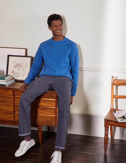 Danby Gebürstetes Sweatshirt - Tintenblau Danby Gebürstetes Sweatshirt - Tintenblau