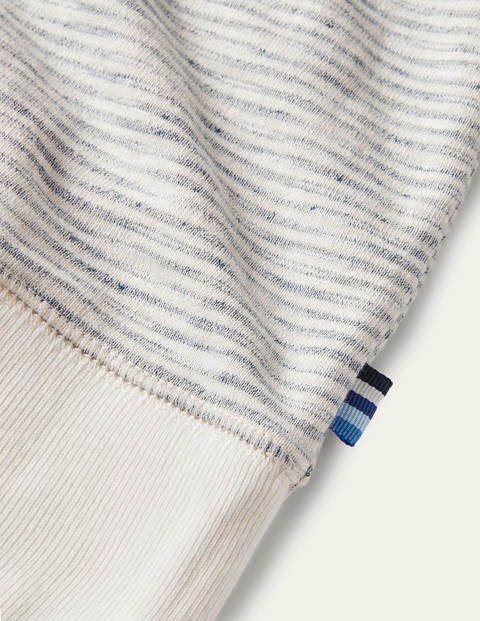 Danby Brushed Sweatshirt - Grey Stripe Danby Brushed Sweatshirt - Grey Stripe