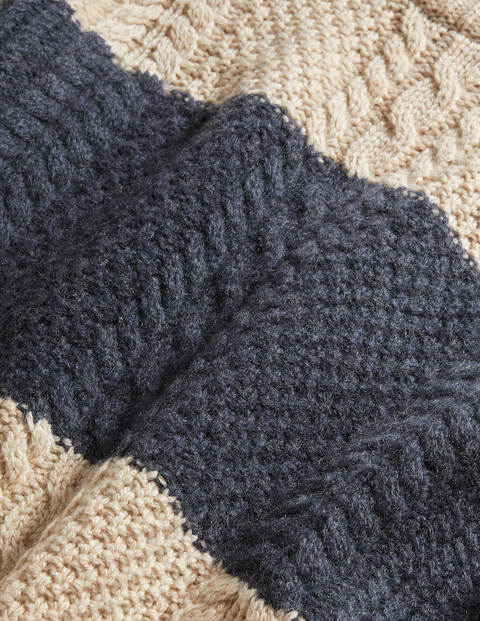 Paul jumper - Oatmeal/ Navy Paul jumper - Oatmeal/ Navy