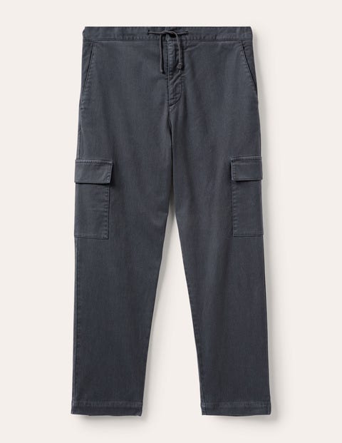 Elasticated Waist Cargo - London Grey Elasticated Waist Cargo - London Grey
