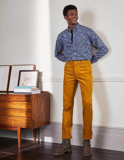 Sebastian Cord Trousers - Mustard 