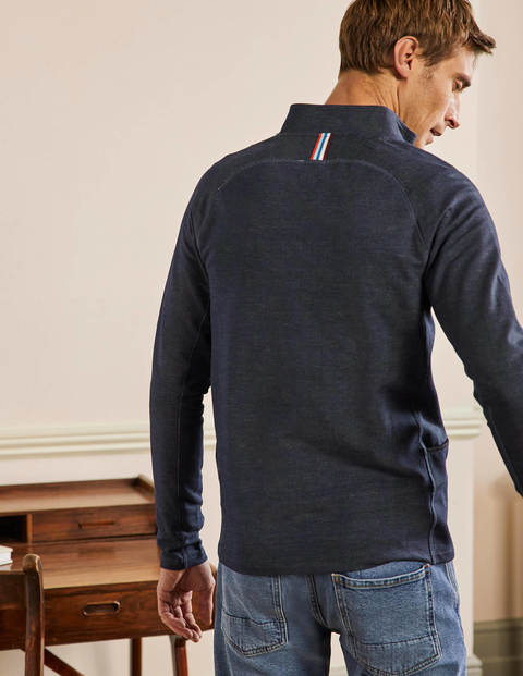 Active Half-Zip Top - Navy Colour block Active Half-Zip Top - Navy Colour block