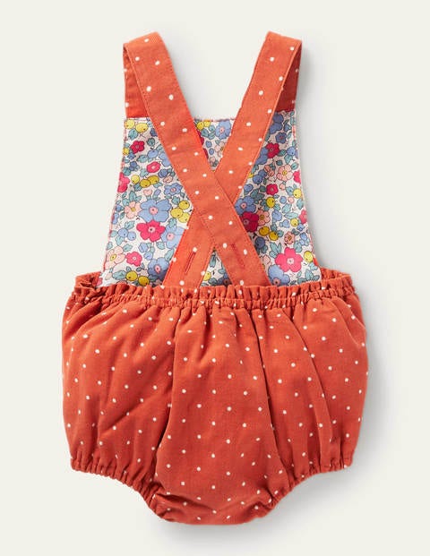 Novelty Fox Romper - Autumn Maple Orange Fox Novelty Fox Romper - Autumn Maple Orange Fox