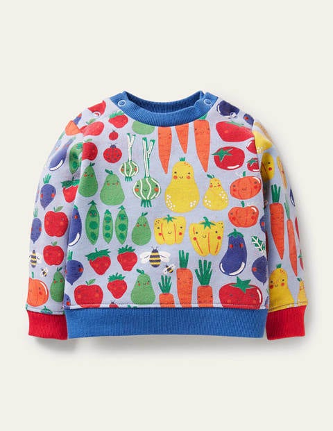 Cosy Sweatshirt - Winter Sky Garden Gang Cosy Sweatshirt - Winter Sky Garden Gang