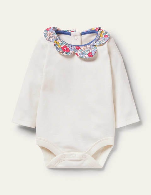 Printed Collar Body - Multi Apple Blossom Floral Printed Collar Body - Multi Apple Blossom Floral