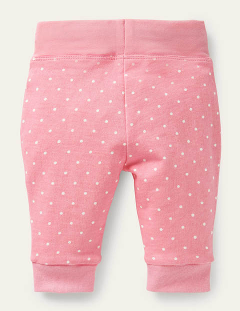 Appliqué Knee Jersey Bottoms - Formica Pink Hedgehogs Appliqué Knee Jersey Bottoms - Formica Pink Hedgehogs