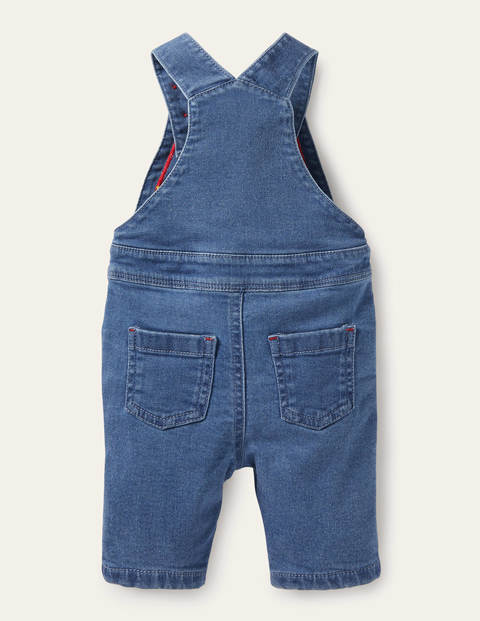 Denim Fire Engine Overalls - Chambray Denim Fire Engine Denim Fire Engine Overalls - Chambray Denim Fire Engine