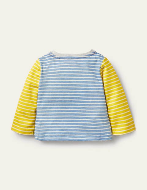 Big Appliqué T-shirt - Surfboard Blue/Ivory Seesaw Big Appliqué T-shirt - Surfboard Blue/Ivory Seesaw