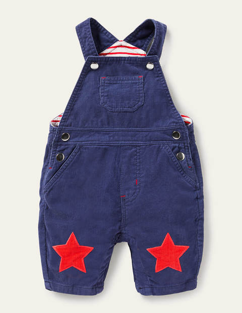 Jersey-lined Cord Dungarees