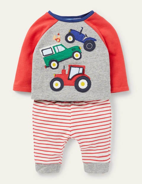 Fun Jersey Play Set - Grey Marl Vehicles Fun Jersey Play Set - Grey Marl Vehicles