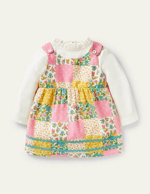 Patchwork Pinnie Set - Multi Patchwork Floral Patchwork Pinnie Set - Multi Patchwork Floral