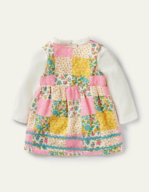 Patchwork Pinnie Set - Multi Patchwork Floral Patchwork Pinnie Set - Multi Patchwork Floral