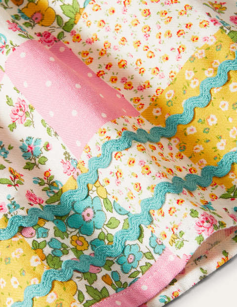 Patchwork Pinnie Set - Multi Patchwork Floral Patchwork Pinnie Set - Multi Patchwork Floral