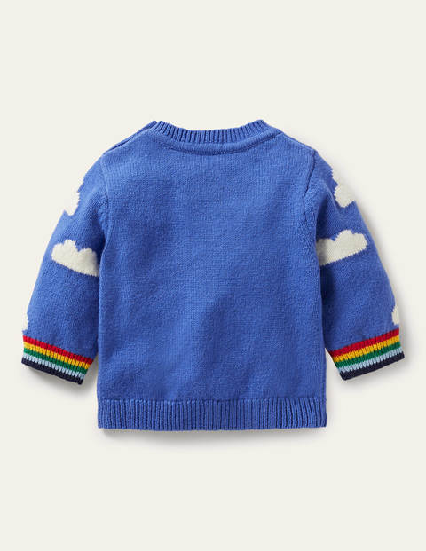 Fun Knitted Jumper - Elizabethan Blue Plane Fun Knitted Jumper - Elizabethan Blue Plane