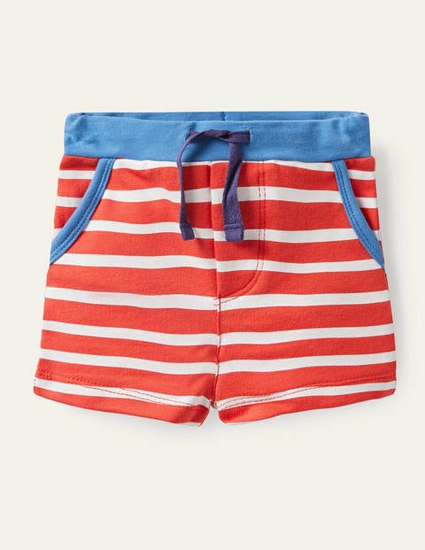 Essential Jersey Shorts - Fire Red/Ivory Essential Jersey Shorts - Fire Red/Ivory