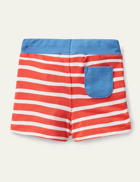 Essential Jersey Shorts - Fire Red/Ivory Essential Jersey Shorts - Fire Red/Ivory